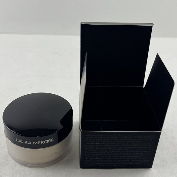 Laura Mercier Translucent Loose Setting Powder 29g Matte Finish Finishing NEW - Picture 8 of 9